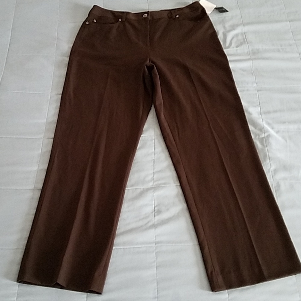 NWTS RAFAELLA STRETCH TROUSERS. SIZE 14.